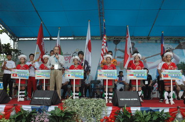 第13屆亞洲輕艇水球錦標賽(圖)