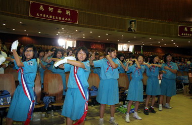 高雄縣六一女童軍節慶祝大會(圖)