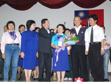 苗栗縣女童軍會40週年慶(圖)