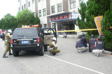 萬安32號演習綜合實作演練觀摩活動(圖)