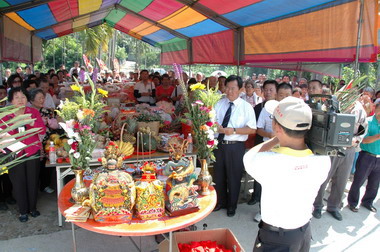 梅山鄉大南村「仁承橋」20日通車(圖)