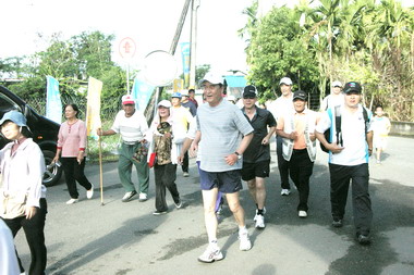 花蓮舉辦路跑健走活動(圖)
