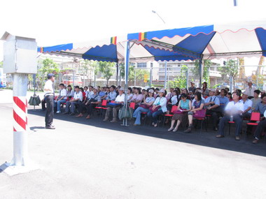 高雄關稅局成果展示，參訪業者印象深刻(圖)