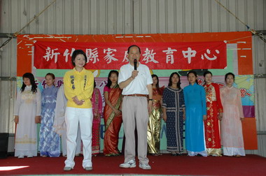 新移民家庭多元文化交流(圖)