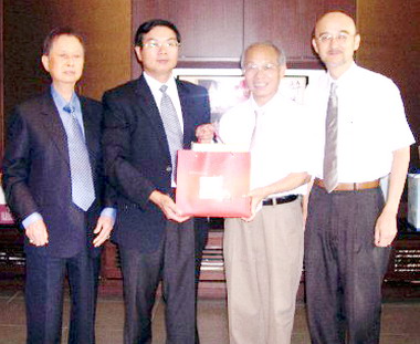 中國福州市考察團拜會新竹市府(圖)