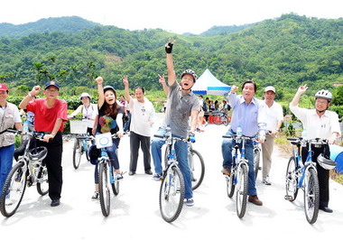 北縣雙溪雙鐵低碳遊今健康登場(圖)