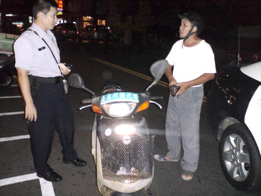 南投警方查獲機車竊盜現行犯(圖)