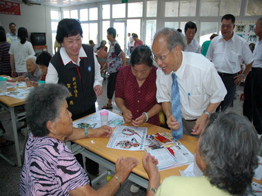 林政則關懷老人關懷站設施(圖)