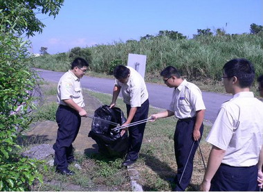 「役」起掃掃地把美麗「環」給宜蘭(圖)
