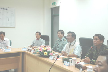 萬安32號演習過程順利人車配合管制疏散(圖)