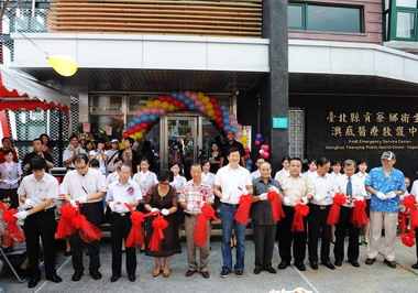 周錫瑋訪貢寮關心地方建設(圖)