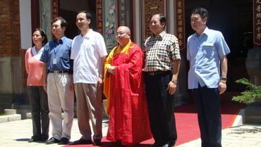 齋明寺古蹟修復啟用典禮(圖)