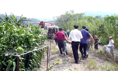男子於觀音隧道段墜落緊急送醫(圖)