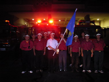 宜蘭縣協助救災不落人後(圖)