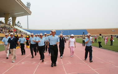 彰化縣98年縣民運動大會開幕(圖)