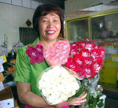 情人節將至七夕玫瑰未漲(圖)