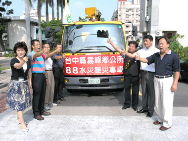 霧峰公所協助賑災全力以赴(圖)