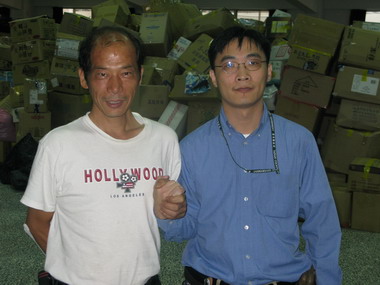 素食志工劉伯身體力行正港的愛台灣(圖)