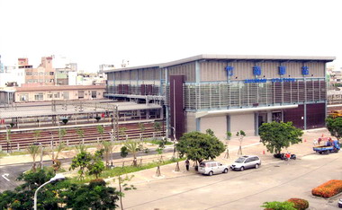 台鐵竹南跨站式車站今舉行揭牌點禮(圖)