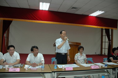 鄭永金接見湖口鄉陳情民眾(圖)