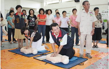 全民CPR訓練開跑苗縣舉辦100場(圖)