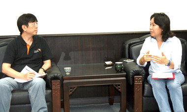 世展會會長拜會台東縣長鄺麗貞(圖)