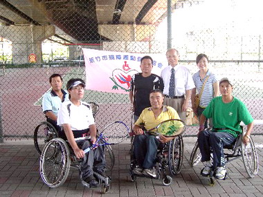 竹運盃全國輪椅網球錦標賽(圖)