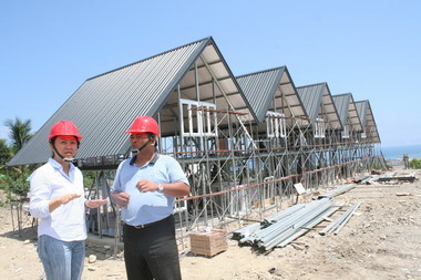 嘉蘭災民中繼屋縣府及世展會全力興建(圖)