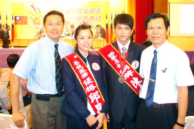 國際技能競賽陳建宏奪銅 邱思妤獲優勝(圖)