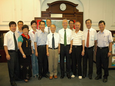 林政則祝福新內閣團隊順利成功(圖)