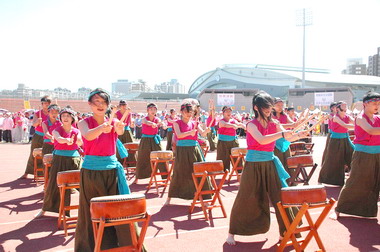 竹縣98年全縣公教運動會熱鬧登場(圖)