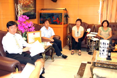 吳棋祥協調水里鄉受災戶賑助金(圖)