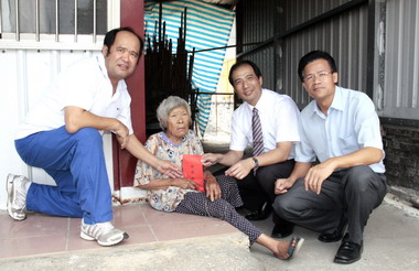 張志明今前往卓溪萬榮鄉慰問原住民(圖)