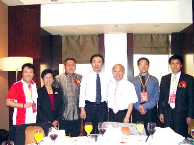 北京大學教授拜訪新竹市長林政則(圖)