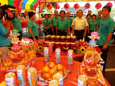張通榮參與客家文化節祭祀義民爺儀式(圖)