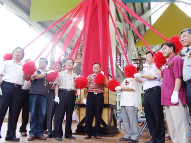 南投縣肉品市場辦品嚐會(圖)