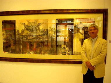 江明賢水墨畫個展(圖)