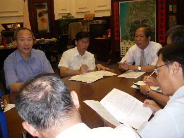 陳全桂召開防颱會議強調公僕要堅守崗位(圖)