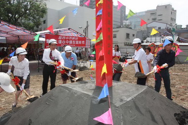 中西區赤嵌里活動中心新建工程動土典禮(圖)