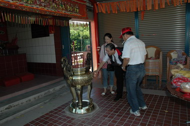 竹東河濱公園田中伯公安爐(圖)