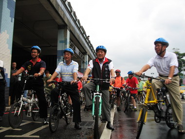 中秋鐵馬遊基隆‧減碳再生好空氣(圖)