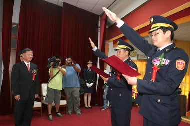 關山、大武分局卸、新任分局長交接典禮(圖)