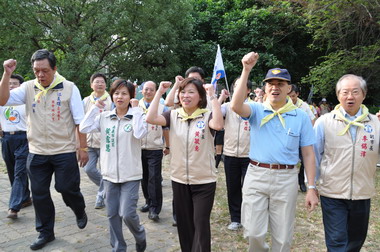 國際志工日在蘭潭國小熱鬧展開(圖)