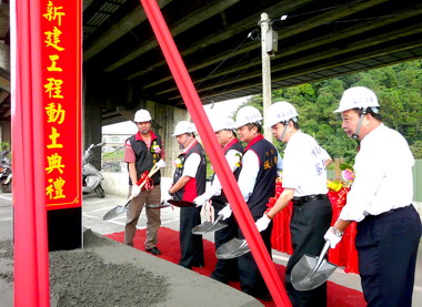 安里民會堂新建工程開工動土典禮(圖)