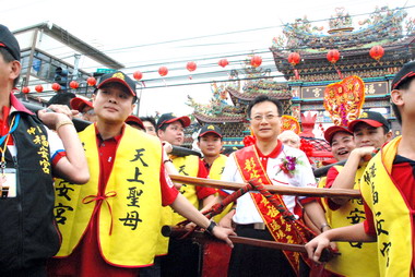 彰化媽祖遶境祈福今舉行起駕典禮(圖)