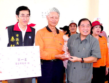 基隆辦長青槌球賽暨選拔賽頒獎典禮(圖)