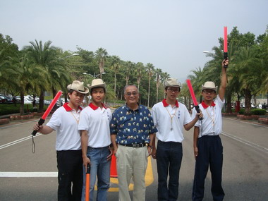 朝陽科大福建籍學生加入交通服務隊(圖)