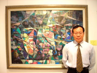 鄭勝揚「鄉土懷情」油畫個展(圖)