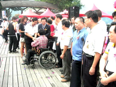 日月潭辦國際身心障礙日嘉年華會活動(圖)