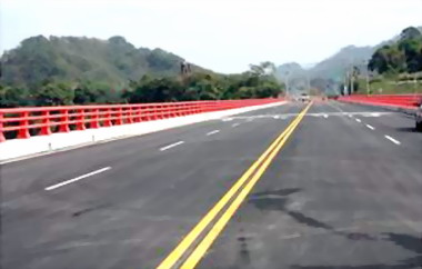 台三線汶水橋改建工程完工通車(圖)